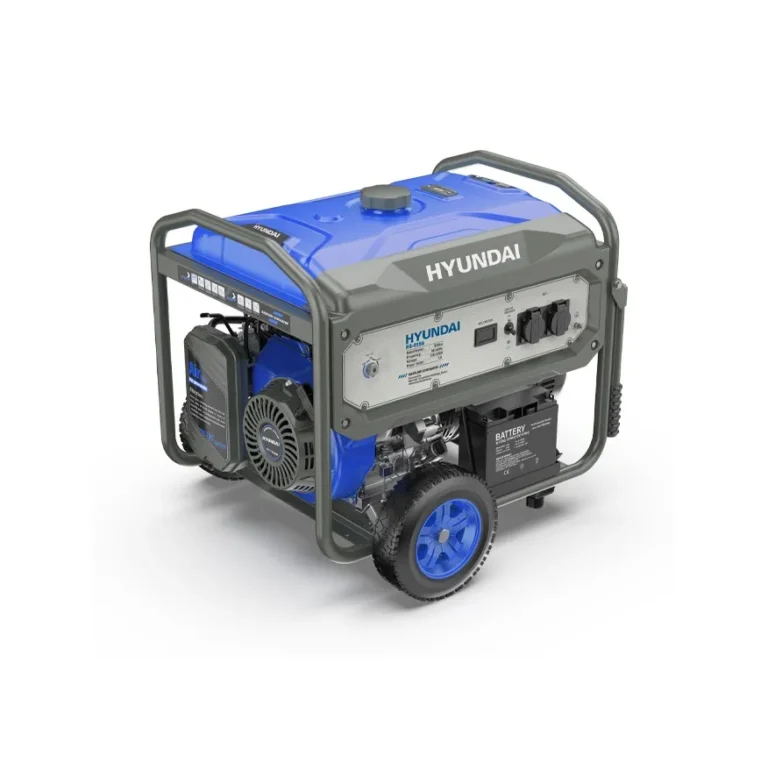 خریدو قیمت موتوربرق بنزینی 8/5 کیلو وات چرخدار هیوندای مدل HG-8156- ایت ابزار