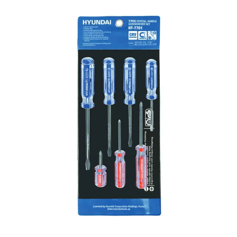 قیمت ست پیچ گوشتی دو سو - چارسو هیوندای مدل HT-7701 - ایت ابزار